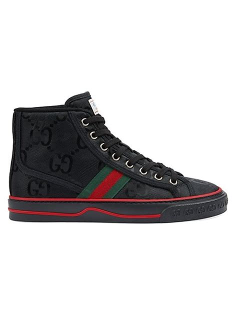 gucci tennis shoes saks|gucci shoe clearance.